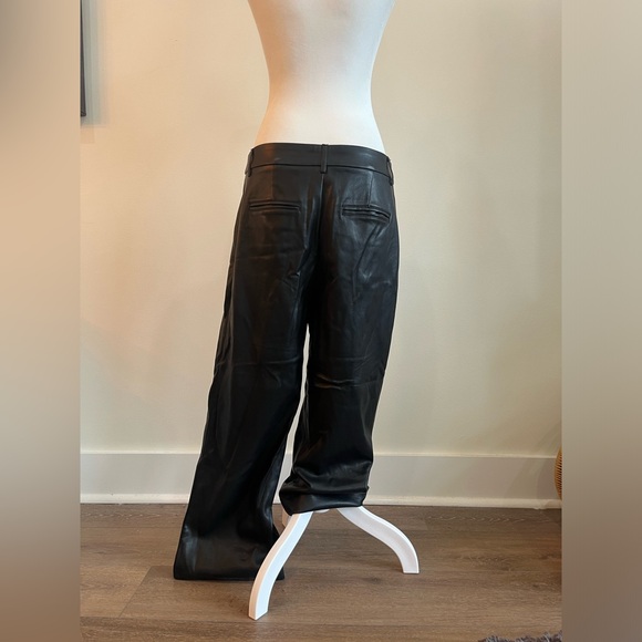 7 For All Mankind Faux Leather Easy Trouser - Picture 5 of 5